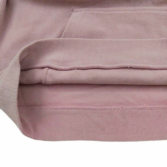 Marc New York Hoodie Womens Small Lilac Cotton Blend Ribbed Knit Casual - Picture 5 of 10